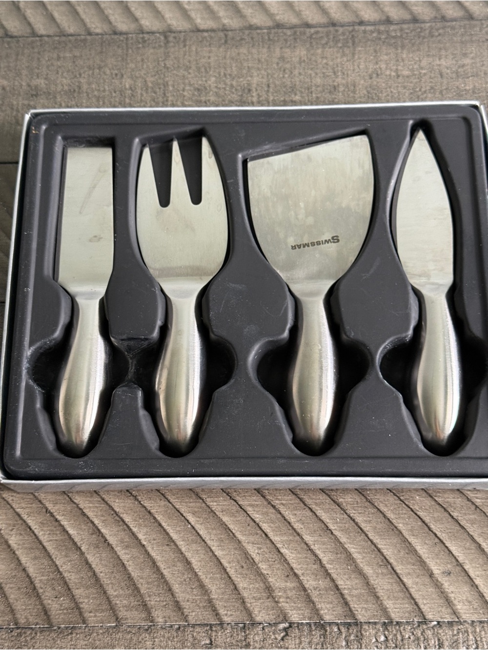 Swissmar 4-Piece Petite Cheese Knife Set